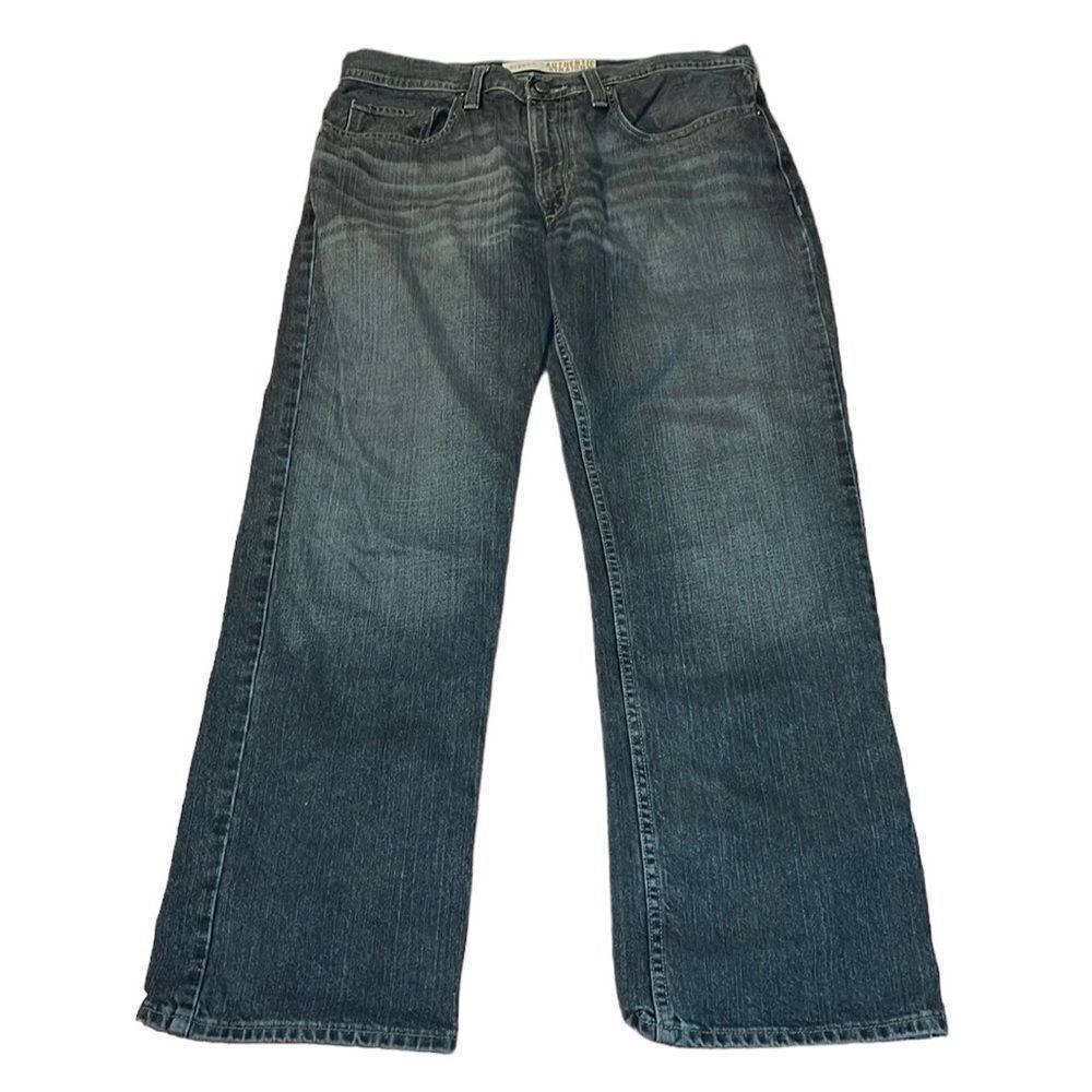 Arizona Men’s Authentic Straight Cotton Jeans,  36 x 32